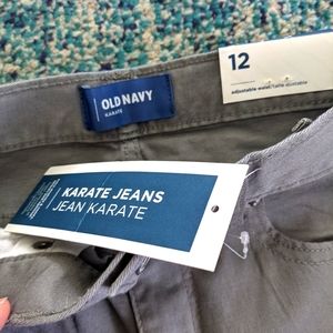Boys Old navy Karate jeans size 12.